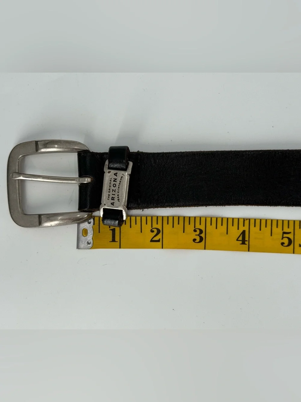 Arizona‎ Vintage Black Leather Belt 36